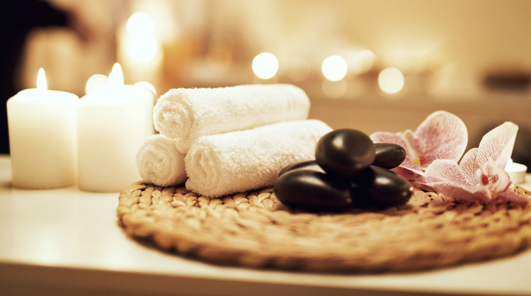 luxurious healing spa